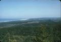 Hilltop view out to ocean