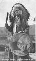 Chief Tommy Thompson at Celilo Falls, Oregon