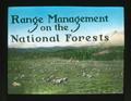 Title slide - Range Management on the National Forests