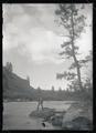 Finley fishing on the Klamath River