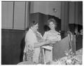 Theta Sigma Phi pledges, campus women of achievement, 1962