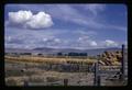 Large rolled hay bales, Klamath Falls, Oregon, 1972