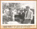 ""Grange Picnic at Dufur"" about 1938 showing Harold Sexton, Sheriff, Jim Lamborn and W.H. McNeal