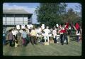 Chicano strawberry workers picketing North Willamette Experiment Station, Oregon State University, Aurora, Oregon, circa 1972