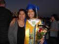 Blanca Gutierrez and her Mother at her High School Graduation