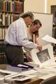 Giustina Foundation Donors Visit Special Collections and University Archives (12 of 25)