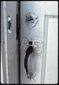 AE doorpiece at Alvin Reetz' house, Junction City, made by Peter Skovbo