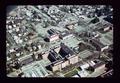 Aerial view of Oregon State University west campus and surrounding community, Corvallis, Oregon, 1975