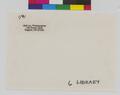 Library; Models and Drawings [9] (verso)