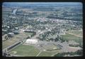 Aerial view of Oregon State University and Corvallis toward the east, 1966