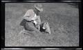 William Finley feeding cougar kittens
