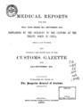 Medical Reports for the Half Year Ended 30th September, 1873