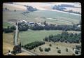 Aerial view of Oregon State University farm and fields, 1966