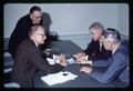 Dr. G. Burton Wood, Dr. Arthur W. Anderson, "Ward," and Dr. Wilbur T. Cooney, Oregon State University, Corvallis, Oregon, circa 1965