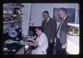 Joe Wales, Elmer Stevenson, and Tom Buchanon in Food Science Hepatoma Lab, Oregon State University, Corvallis, Oregon, 1967