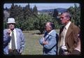 Superintendent Walt Mellenthin, Extension Director G. Burton Wood, and Jack Davis, Oregon, 1979