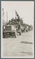 OAC Transportation Corps liberty trucks on parade, circa 1920