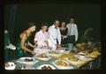 Buffet line, Corvallis, Oregon, circa 1971