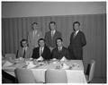 Texaco scholarship winners at Country Kitchen, 1960