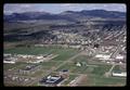 Aerial view of Oregon State University -- west campus and surrounding neighborhoods, Corvallis, Oregon, April 7, 1969