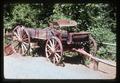 Old wagon at Enchanted Forest, Turner, Oregon, May 1975