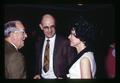 George Morris Robertson, Pollie Robertson, and another at Robertson reception, Oregon State University, Corvallis, Oregon, circa 1973