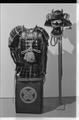 Samurai Cuirass, Armguards, Skirt, Samurai Armor Storage Box [and two unidentified pieces]