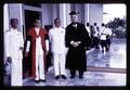 Dr. Robert Henderson and Dean Thien with others at Kasetsart University commencement, Bangkok, Thailand, circa 1957