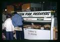 Oregon Pork Producers booth, Oregon State Fair, Salem, Oregon, circa 1971