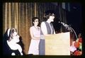 Mrs. Holliwell speaking at Women For Agriculture luncheon, Oregon State University, Corvallis, Oregon, May 1971