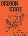 1986 Oregon State University Men's and Women's Cross Country Media Guide