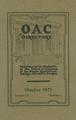 O. A. C. Directory, October 1925