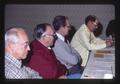 G. Burton Wood and others at meeting, Oregon, 1984