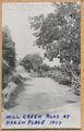 Mill Creek Road at Hazen Place - 1909