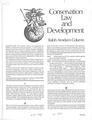 Conservation Law and Development