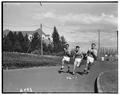 OSC runners, Hughes, Dagget, and Call, circa 1950