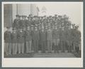 ROTC staff officers with dignitaries, circa 1934
