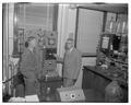 Dr. K.S. Pilcher and colleague in lab, circa 1956