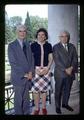 Oregon State University Century Club charter members E. B. Lemon, Jo Anne Trow, and outgoing President Herm Forsland, Corvallis, Oregon, circa 1974