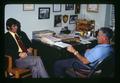Extension Specialist John Landers with Bill [?] from IFYE, Oregon State University, Corvallis, Oregon, circa 1973