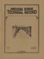 Oregon State Technical Record, May 1927