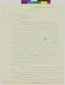 Letter to Mrs. Murray Warner from Noritake Tsuda dated May 31, 1920