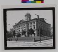 Portland Post Office building at corner of 6th and Morrison. (recto)