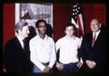 Tyrone Power and others, Oregon State University, Corvallis, Oregon, circa 1970