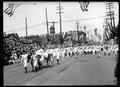 Parade in a downtown area.