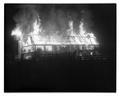 Beef barn fire, September 1947