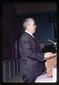 County Extension Agent Norton Taylor speaking at Milton-Freewater Outstanding Citizen Awards, Milton-Freewater, Oregon, January 21, 1969