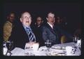 Delmer Goode and Paul Bernier at a banquet, Oregon State University, Corvallis, Oregon, 1974