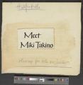 Meet Miki Takino, circa 1963 [b011] [f002] [009a]