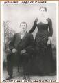 Murdock and Betsy (Hunter) McLeod Wedding 1881 in Canada